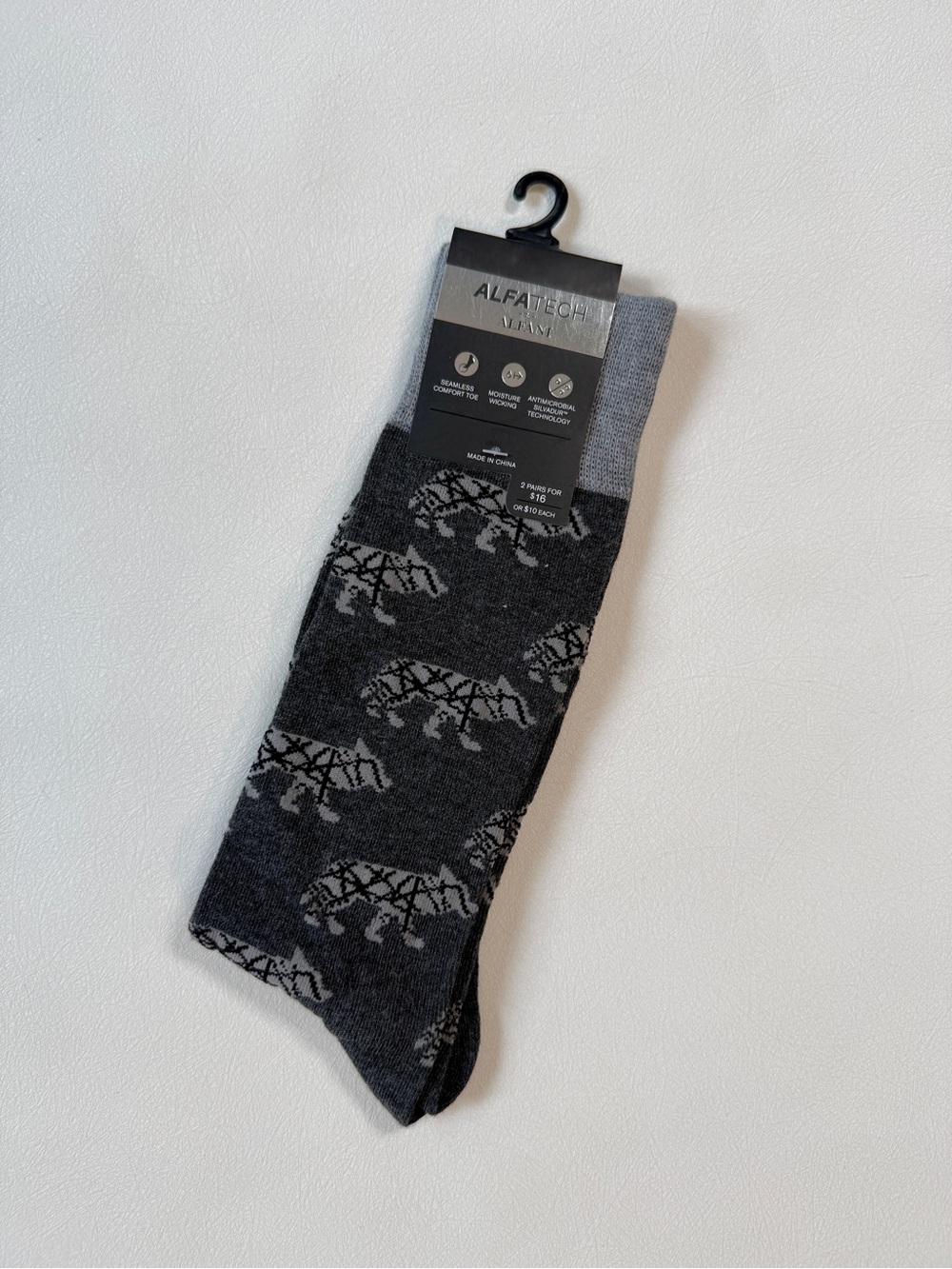 ALFANI Gray Dress Socks | NWT